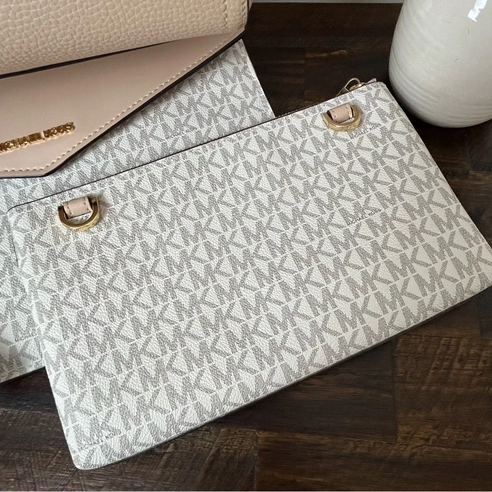 Michael Kors 3 in 1 Large Maisie Tote. Beige. #360